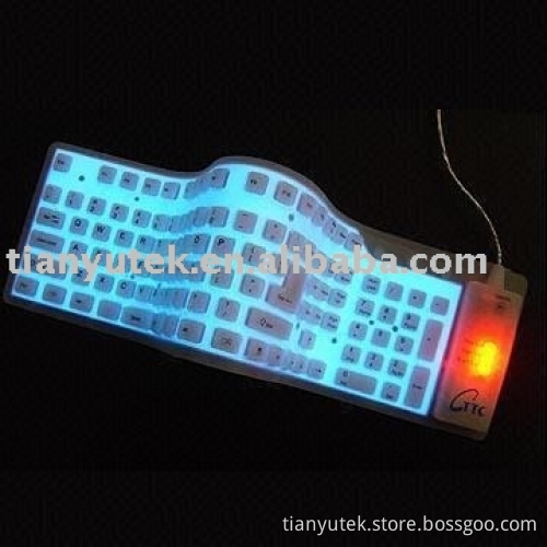 EL flexible keyboard